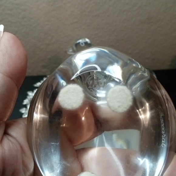 GORGEOUS Pair of Baccarat France Crystal 6" Dove Figurines - Picture 4 of 7